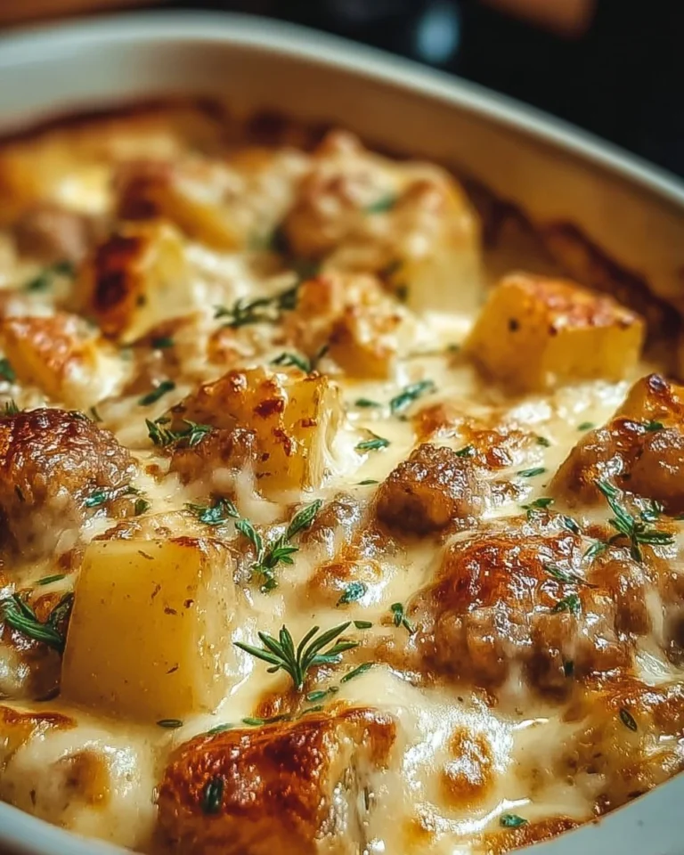Delicious Garlic Parmesan Chicken and Potatoes cooked in a crockpot