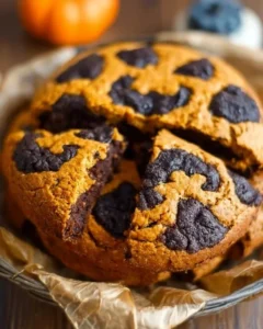 Delicious Halloween Brookies combining brownies and cookies for festive treats