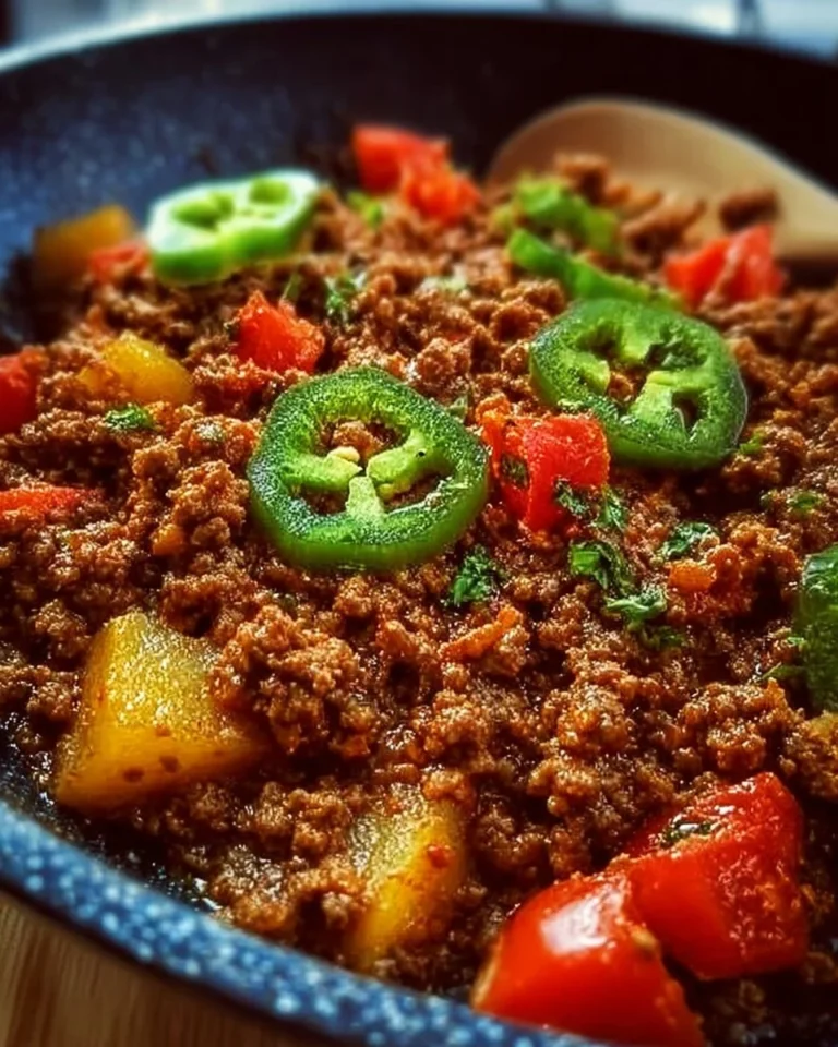 A colorful plate of Mexican Hash featuring spices, vegetables, and proteins.
