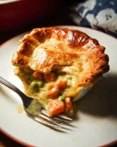 Delicious homemade Vegetable Pot Pie filled with fresh vegetables