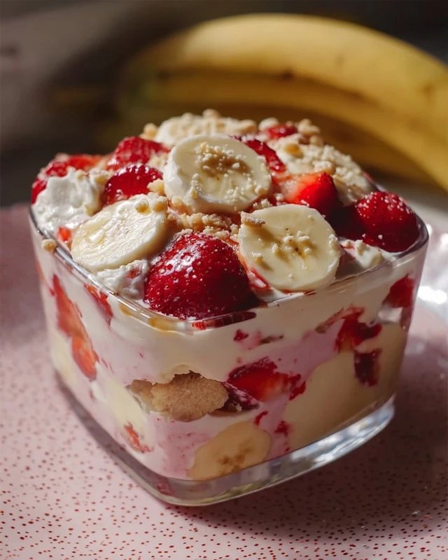 Strawberry Banana Pudding Dream