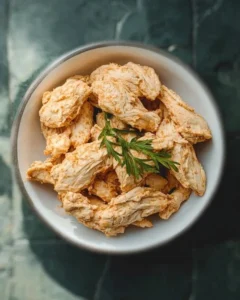 Easy 2 ingredient vegan chicken recipe made with simple plant-based ingredients.