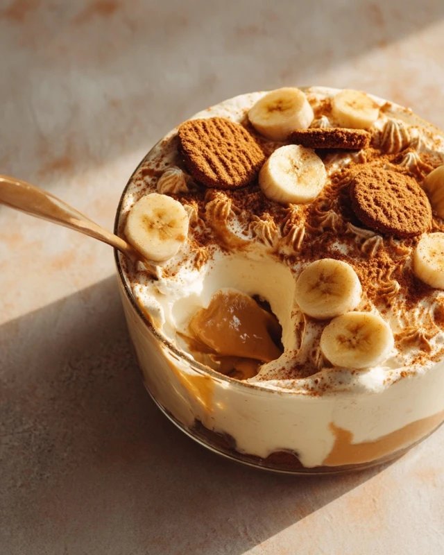 Biscoff Banana Pudding