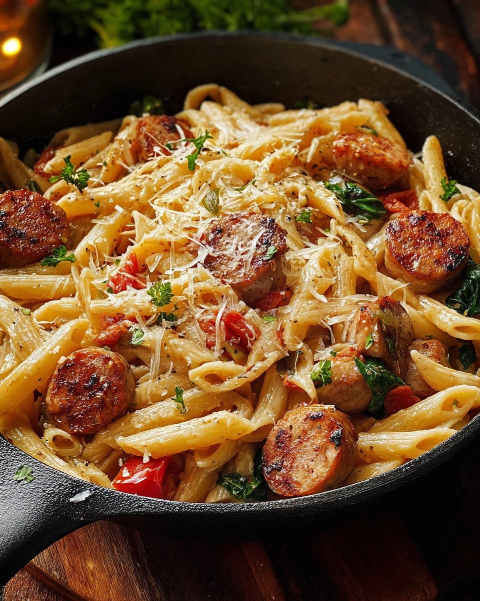 Cajun Sausage Pasta