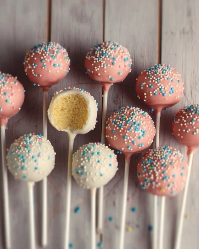 Starbucks Copycat Birthday Cake Pops