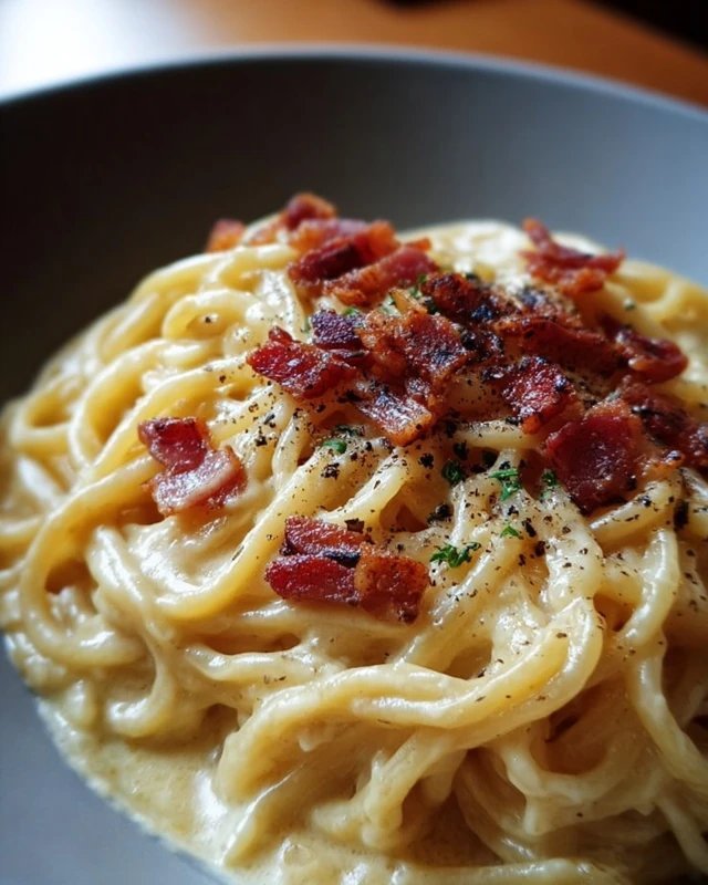 Bacon Carbonara Pasta