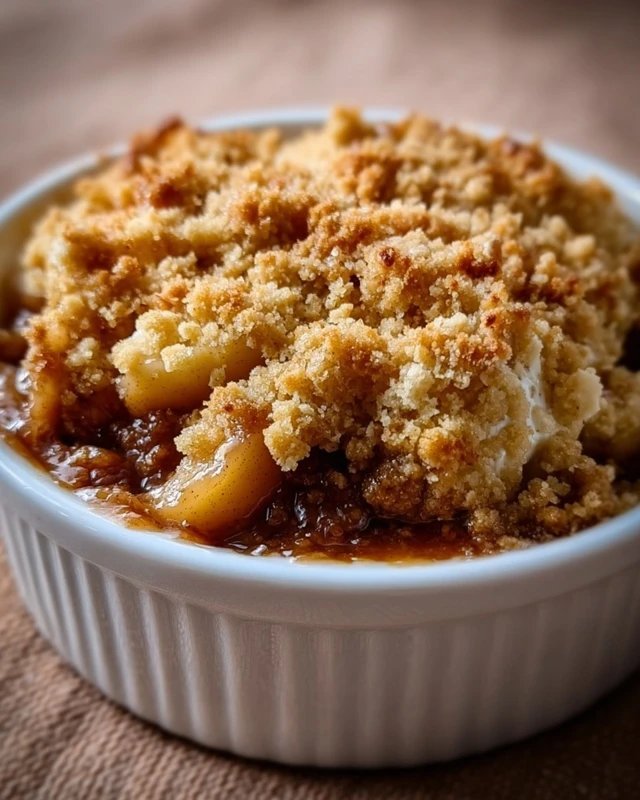 Baked Apple Crumble