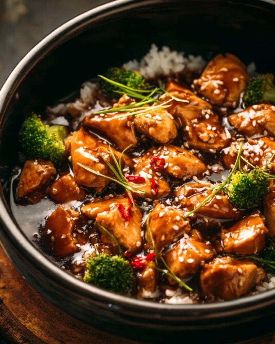 Dump and Go Crockpot Teriyaki Chicken