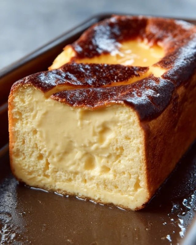 Indulgent Burnt Basque Cheesecake in a Loaf Pan You’ll Love
