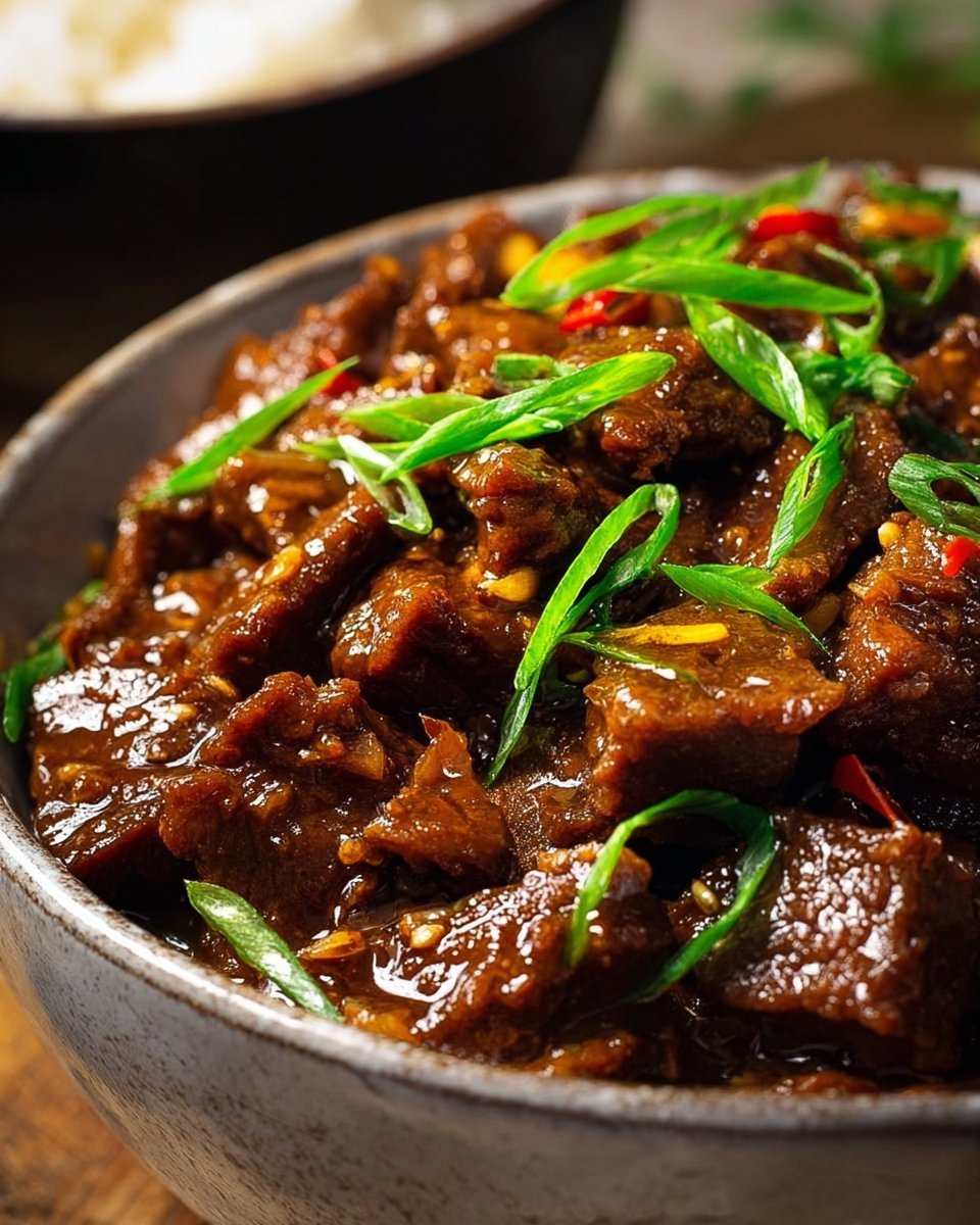 Slow Cooker Mongolian Beef