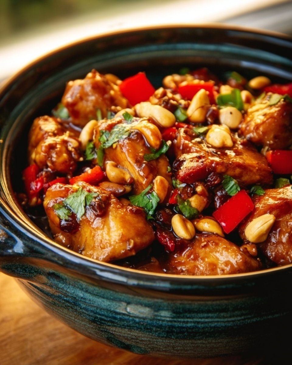 Crockpot Kung Pao Chicken