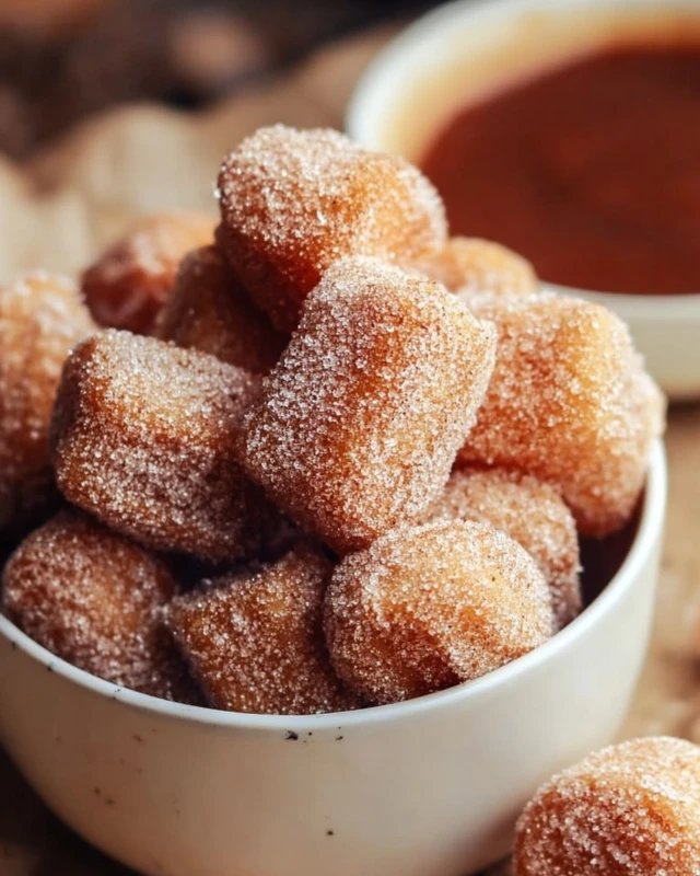 Healthy Air Fryer Churro Bites