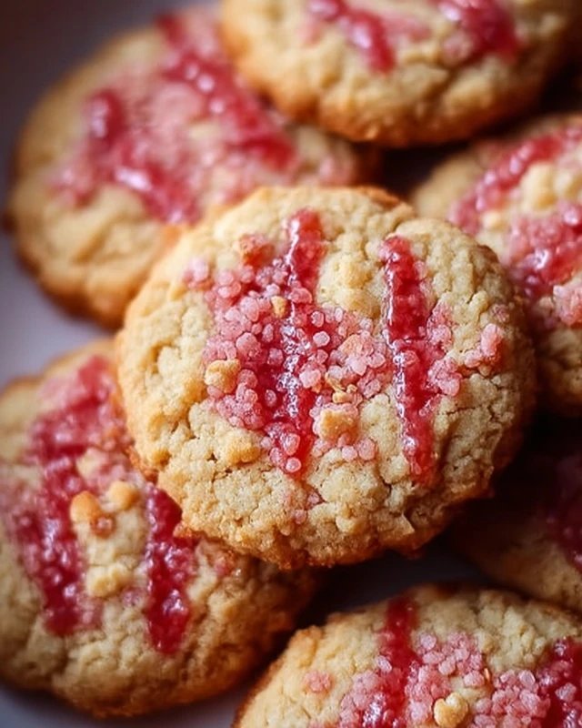 Strawberry Crunch Cookies