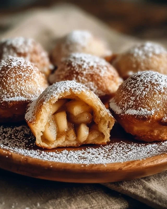 Delicious Apple Pie Bombs with flaky crust and apple filling