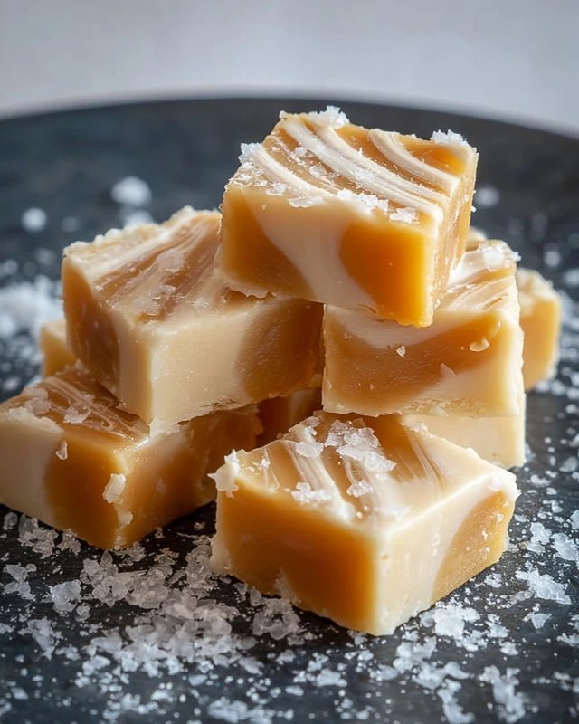White Chocolate Caramel Fudge