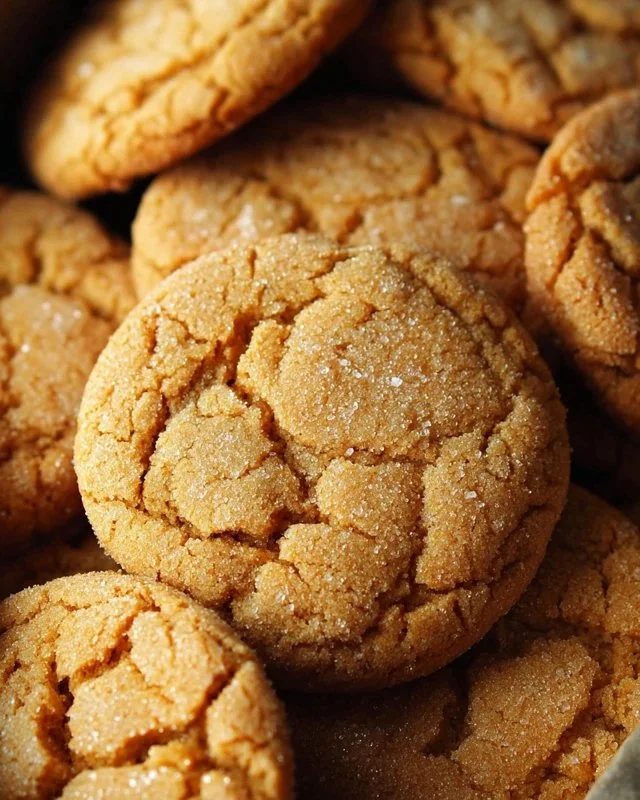 Delicious chewy brown sugar cookies on a cooling rack