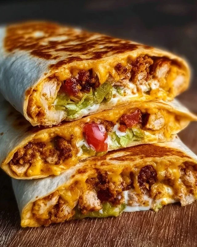 Keto Crunchwraps recipe, a low-carb indulgent meal option