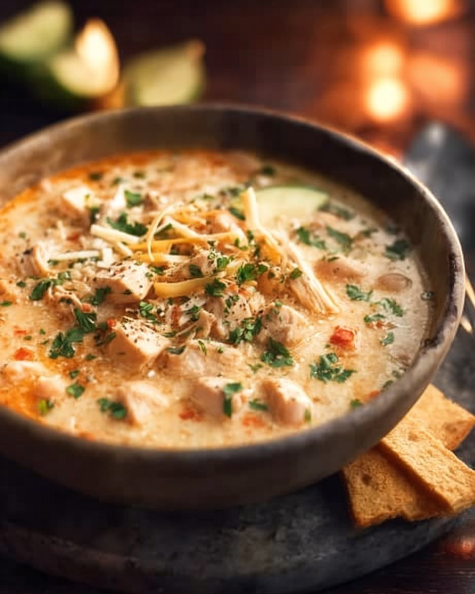 Creamy White Chicken Chili
