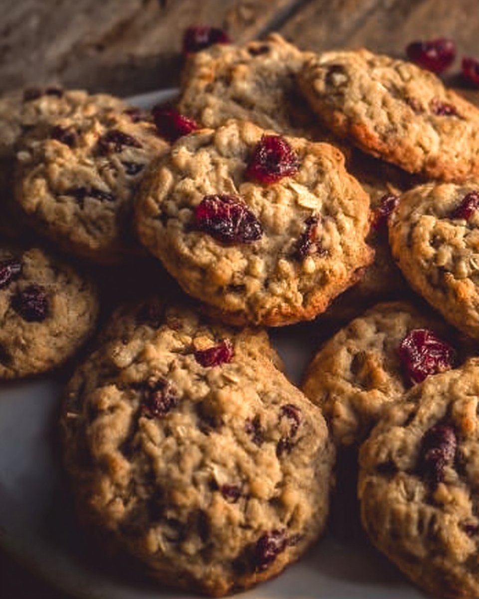 Cranberry Oatmeal Cookies