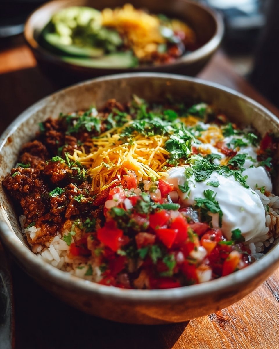 Taco Rice Bowl