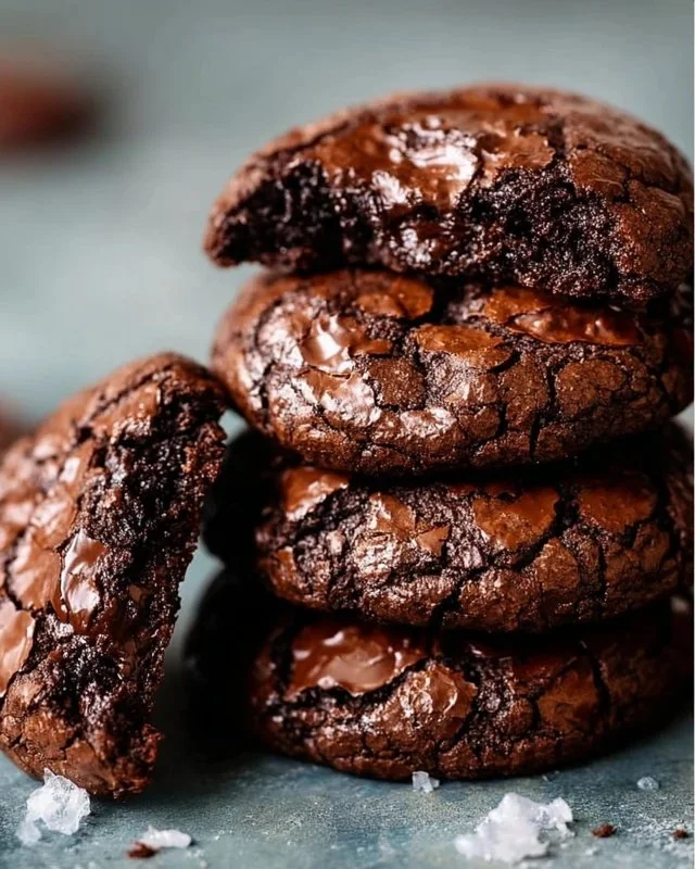 Delicious gourmet brownie cookies with rich chocolate flavor