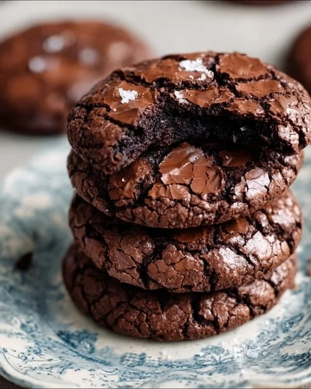 Gourmet brownie cookies with rich chocolate and chewy texture.