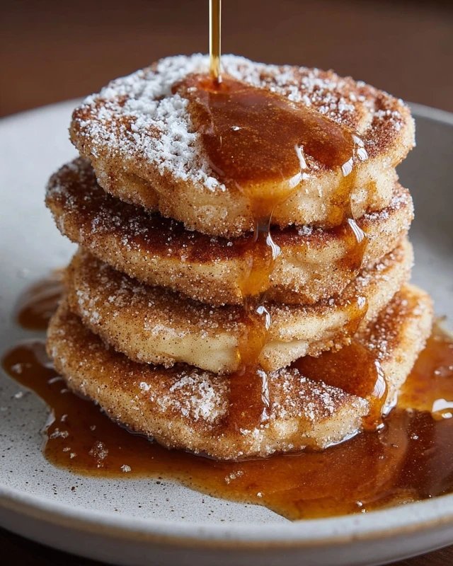 Spanish Churro-Inspired Pancakes: A Breakfast Delight!