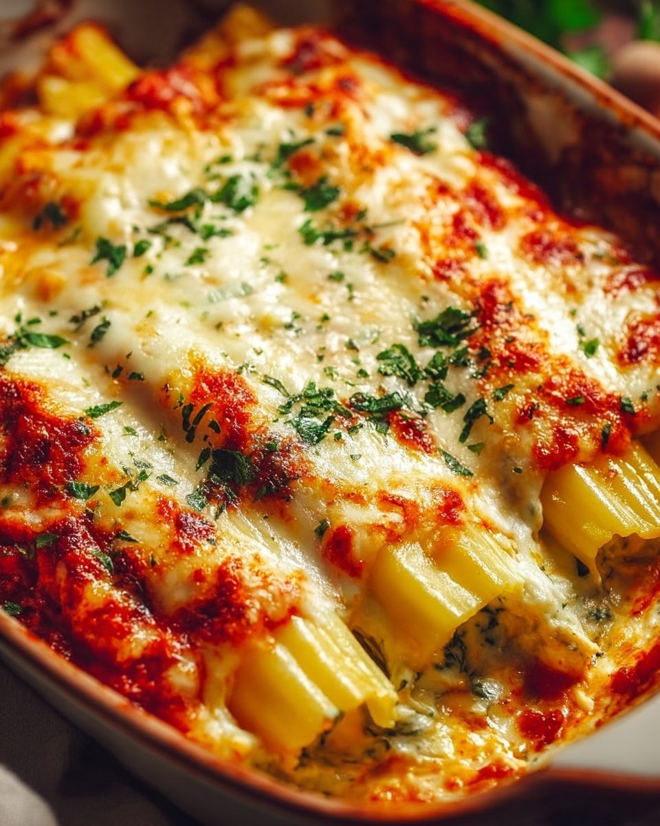 4-Cheese Manicotti
