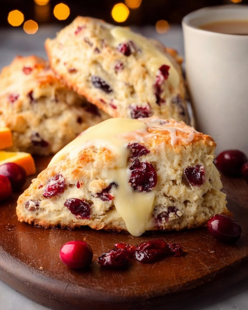 Cranberry Orange Scones