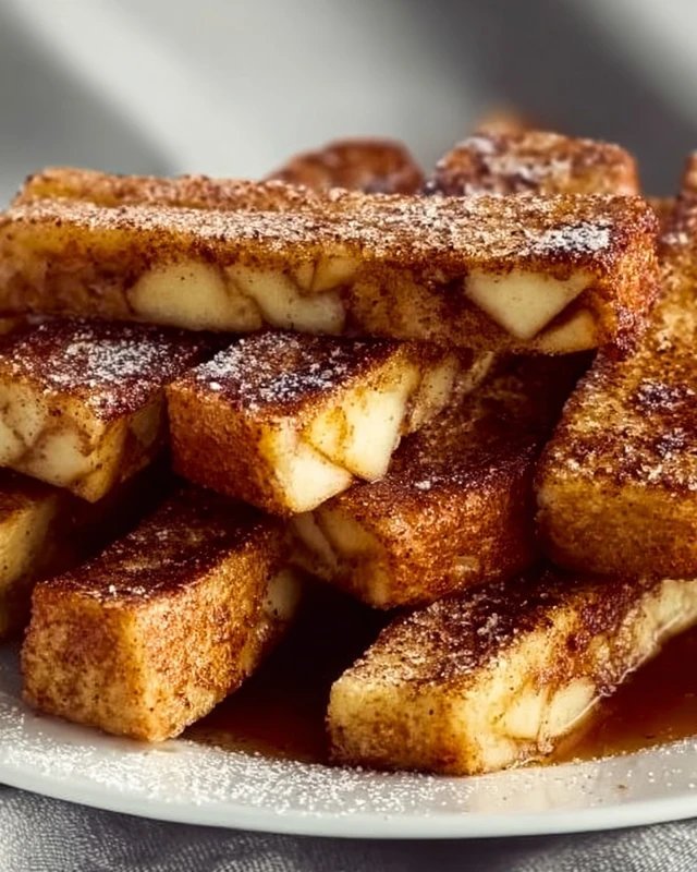 Crispy Apple Cinnamon French Toast Sticks Made Easy at Home