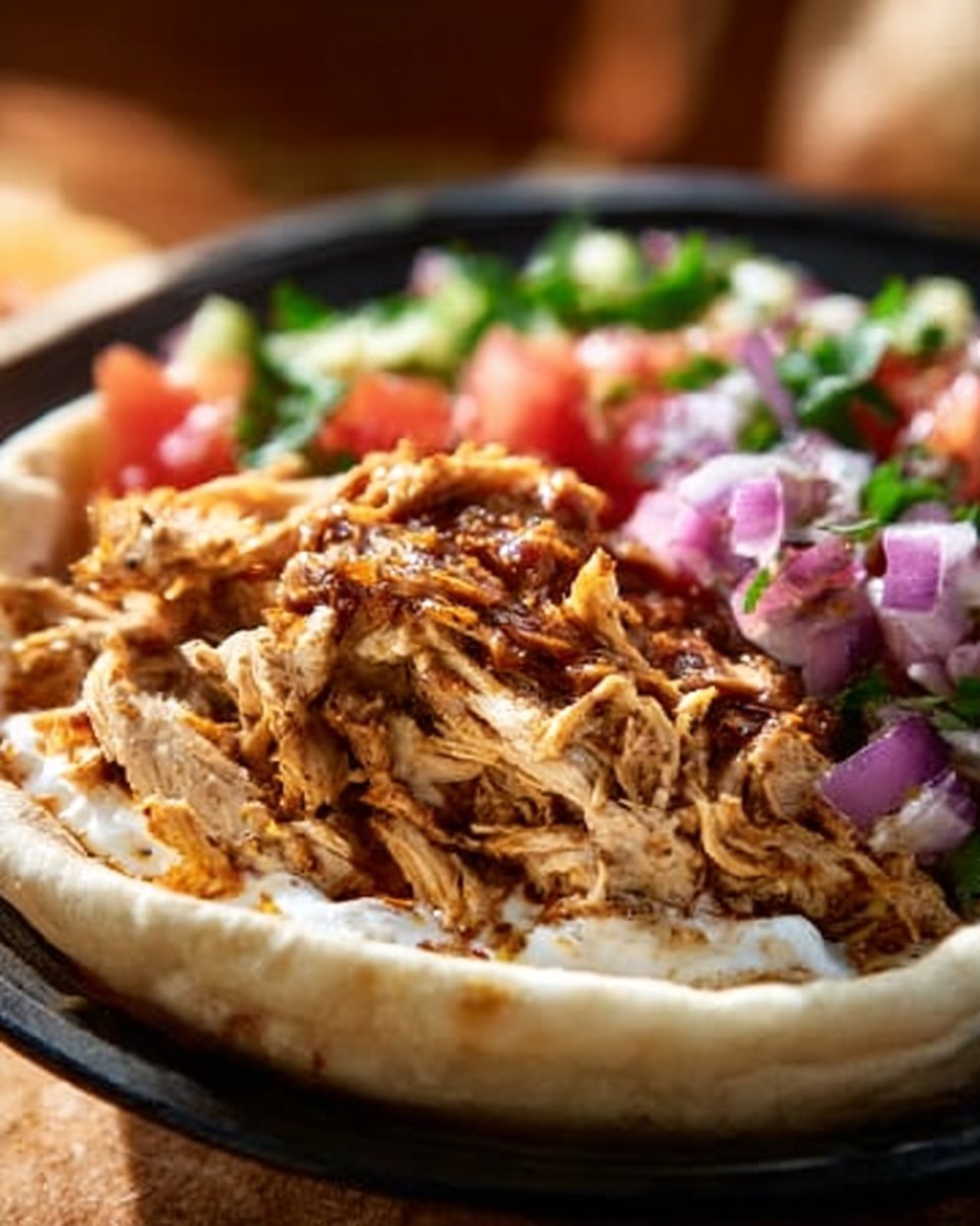 Slow Cooker Chicken Shawarma