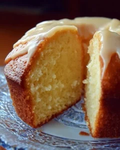 Delicious Slap Your Mama Pound Cake served on a decorative plate.