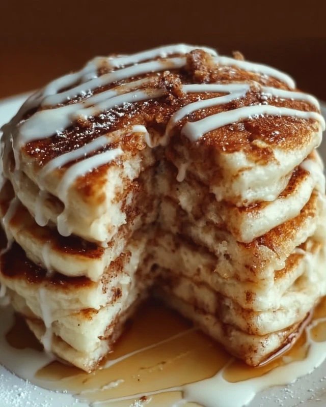 Cinnamon Roll Pancakes Recipe for a Decadent Brunch Delight