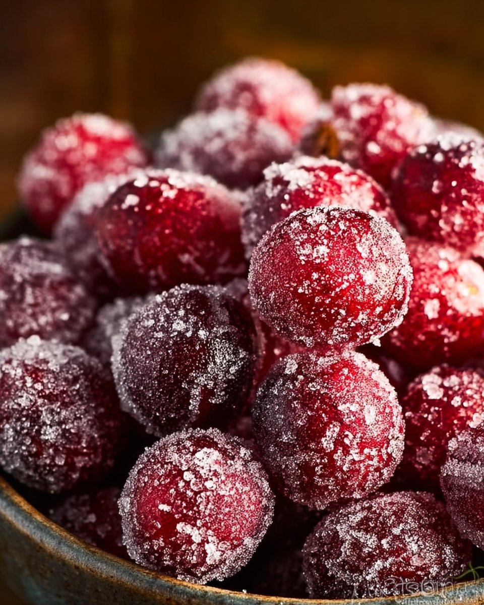 Sugared Cranberries