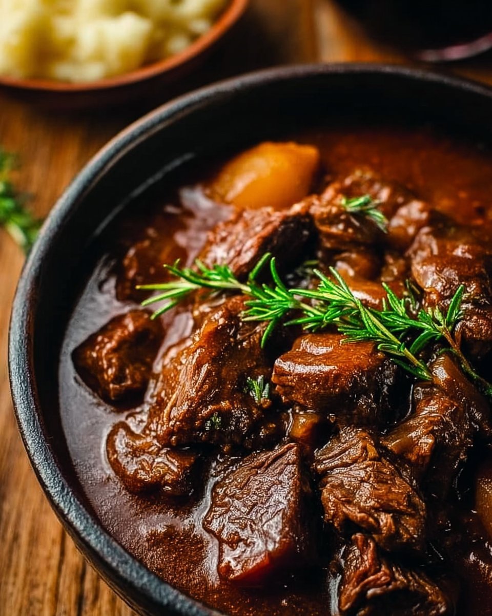 Slow Cooker Beef Manhattan