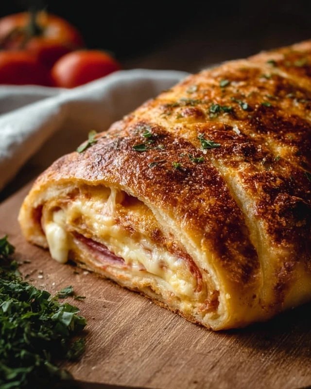 Stromboli Stuffed Bread