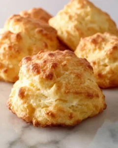 Homemade almond flour biscuits on a plate, gluten-free and delicious