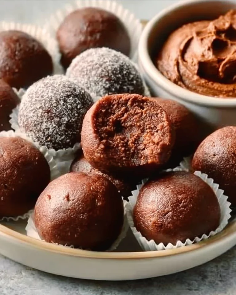 Delicious no bake treats made with almond flour for a healthy dessert option