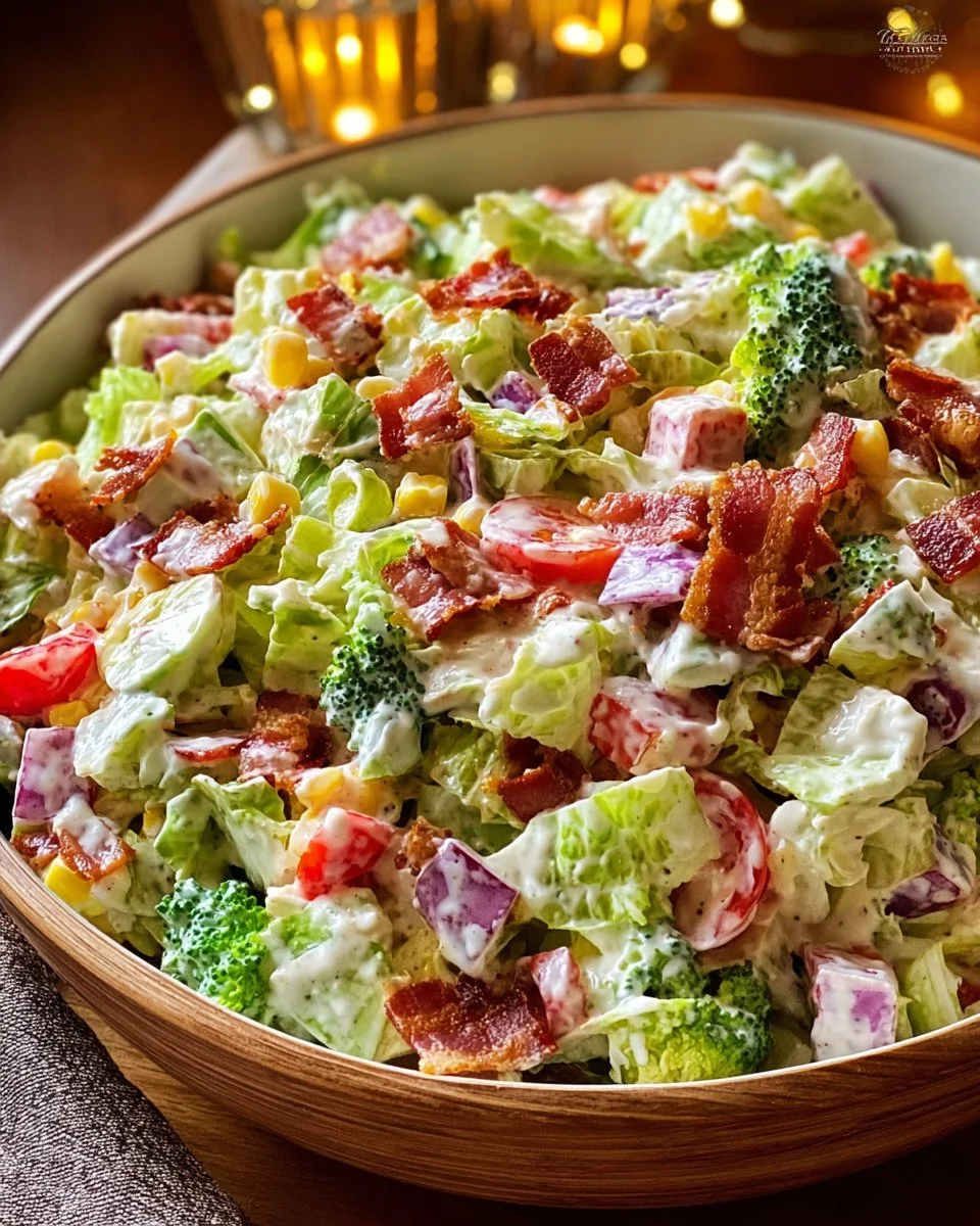 Bacon Ranch Chopped Salad