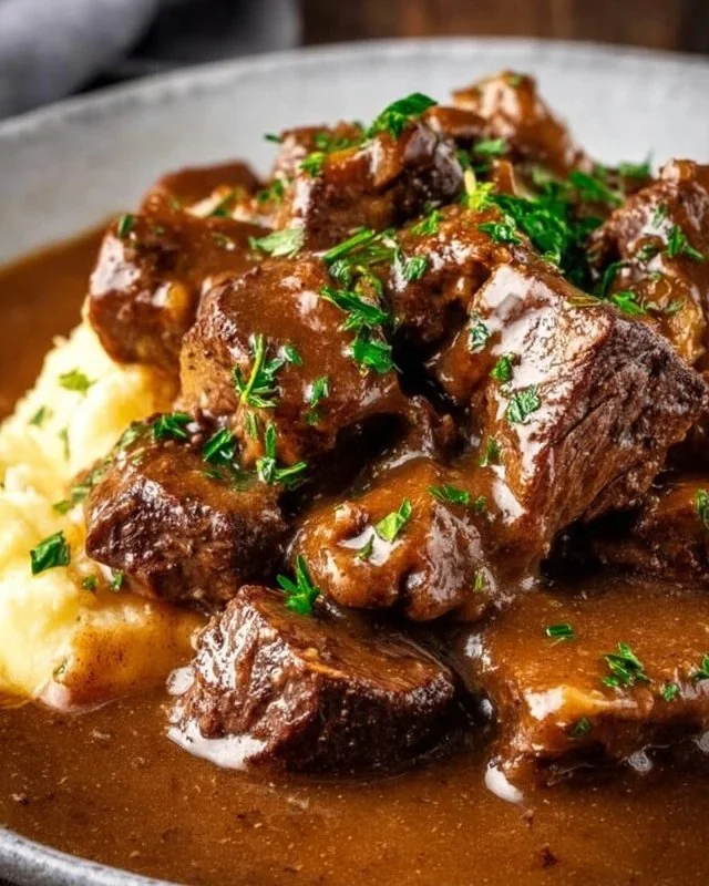 Beef Tips and Gravy