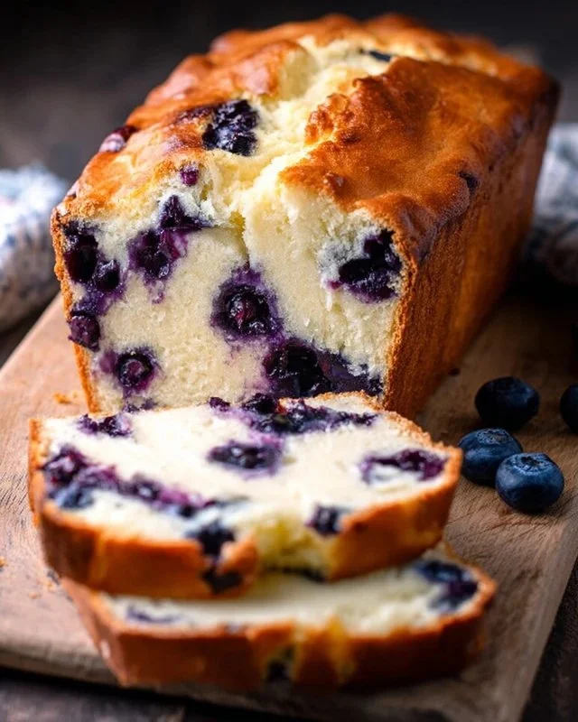 Blueberry Cream Cheese Bread Recipe