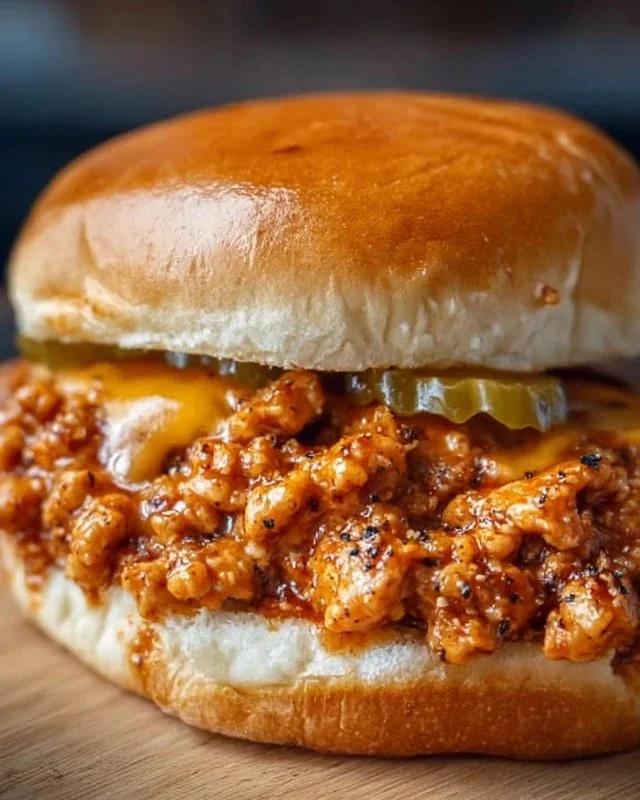 Cajun Chicken Sloppy Joes