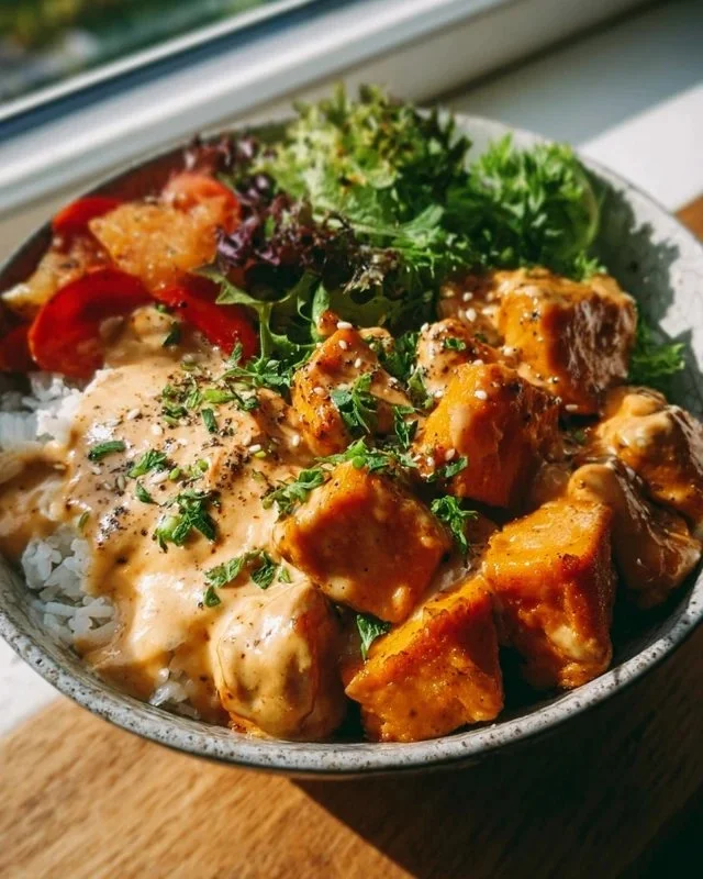 Chicken and Sweet Potato Bowls