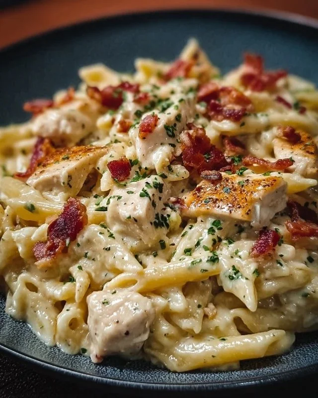 Chicken Bacon Ranch Pasta