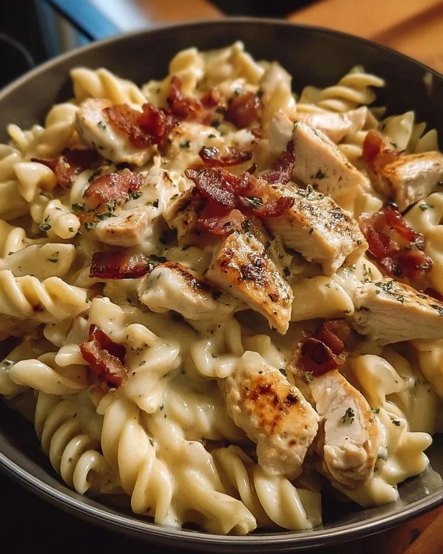 Chicken Bacon Ranch Pasta