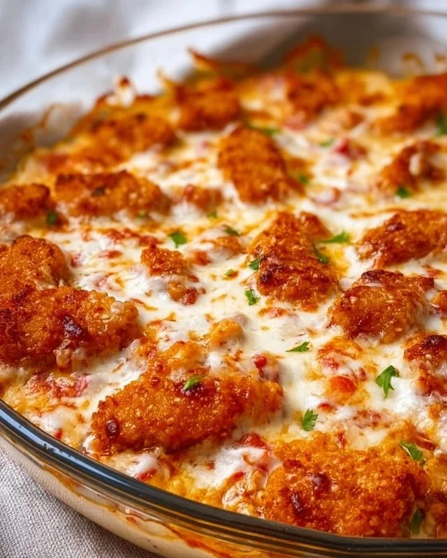Cottage Cheese Chicken Parm Bowl