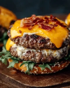 Delicious Crack Burgers, the ultimate burger recipe for grilling enthusiasts