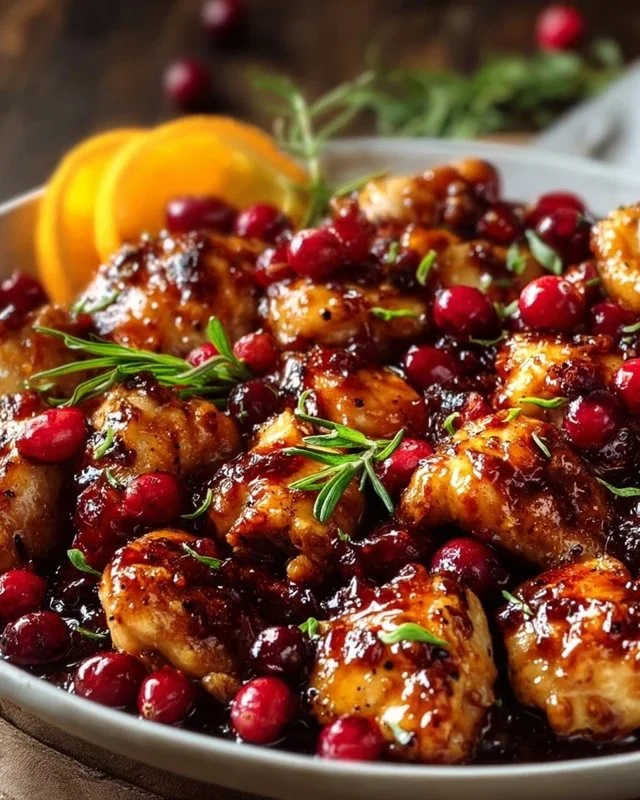 Cranberry Orange Chicken