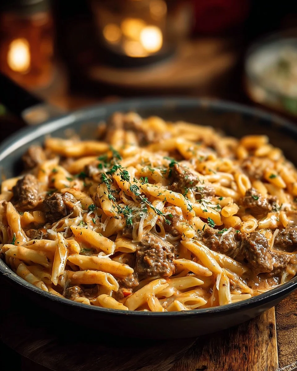 Creamy Beef Pasta
