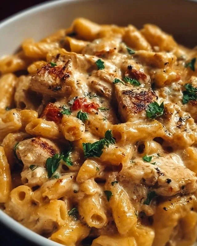 Creamy Chicken Pasta Crockpot